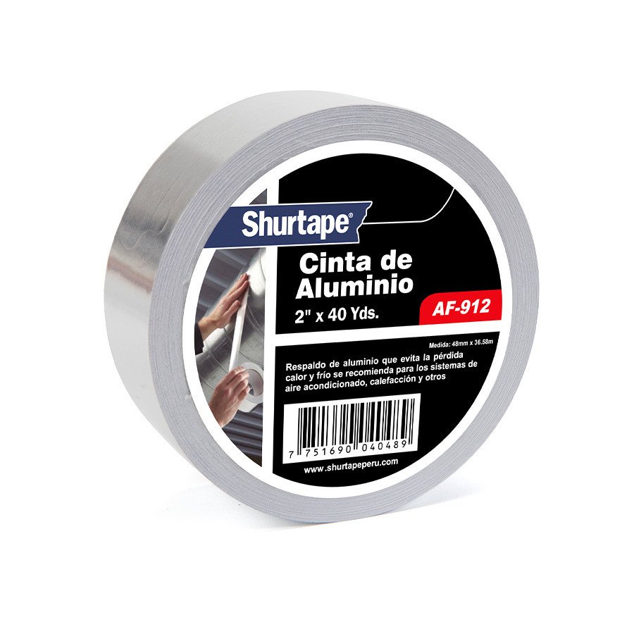 CINTA DE ALUMINIOAF-912 (81 MICRONES) - Embalaje Company