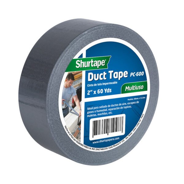 CINTA DUCT TAPEPC-600 X36 - Embalaje Company