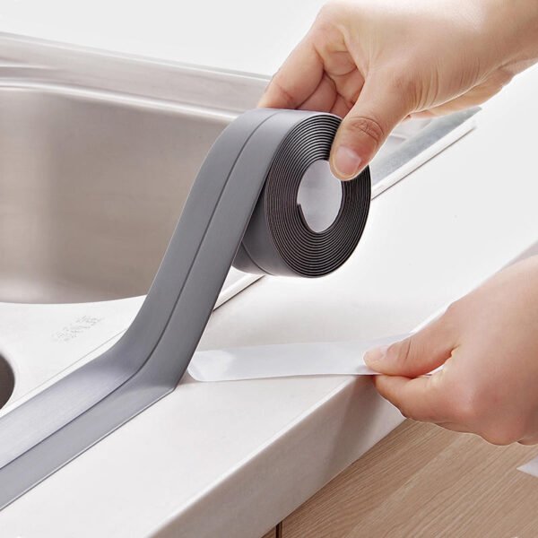 CINTA IMPERABLE PARA BAÑO Y COCINA GRIS SHURTAPE - Embalaje Company