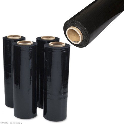 STRETCH FILM NEGRO 20" X 4 KG - Embalaje Company